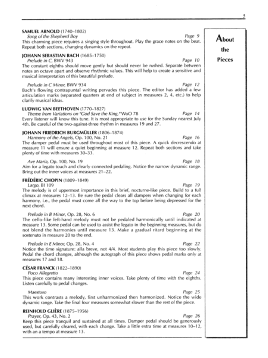 Classical Music for the Church Service, Volume 2 Piano Solo scores gallery preview page 5