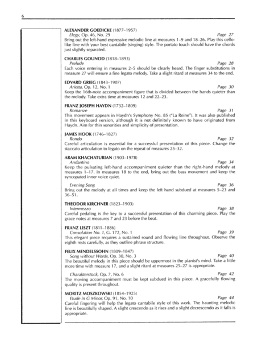 Classical Music for the Church Service, Volume 2 Piano Solo scores gallery preview page 6