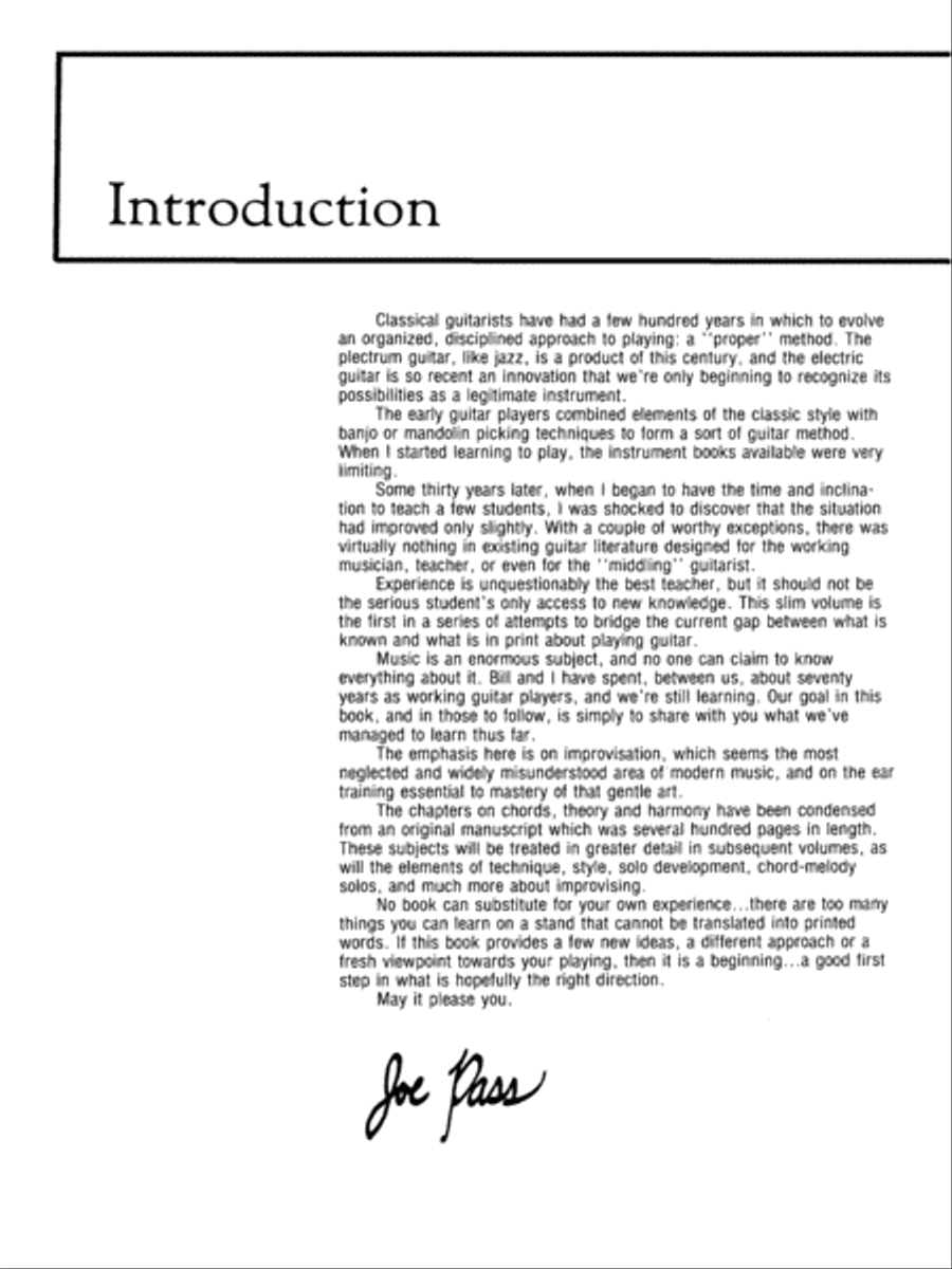 Joe Pass Guitar Style (Book/CD) Electric Guitar scores gallery preview page 3