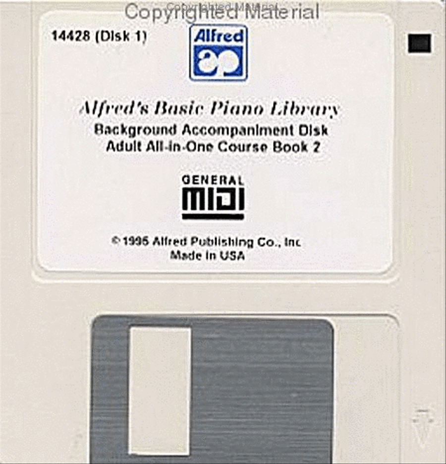 Alfred's Adult All-in-One Course - Level 2 (Background Accompaniment Disks) Piano Solo scores gallery preview page 2