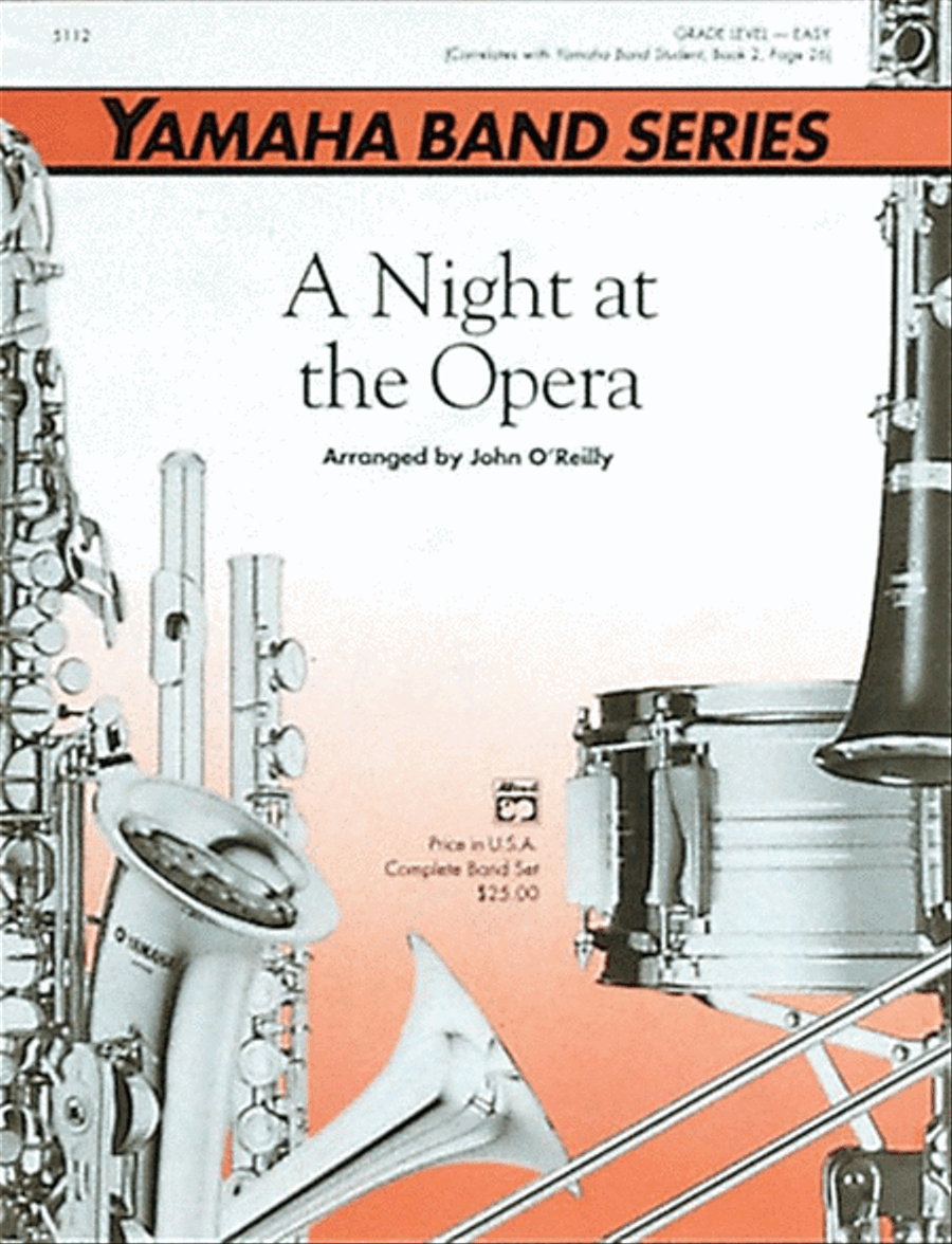A Night at the Opera Concert Band scores gallery preview page 1