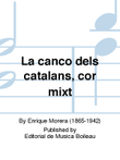 La canco dels catalans, cor mixt