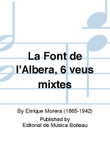 La Font de l'Albera, 6 veus mixtes