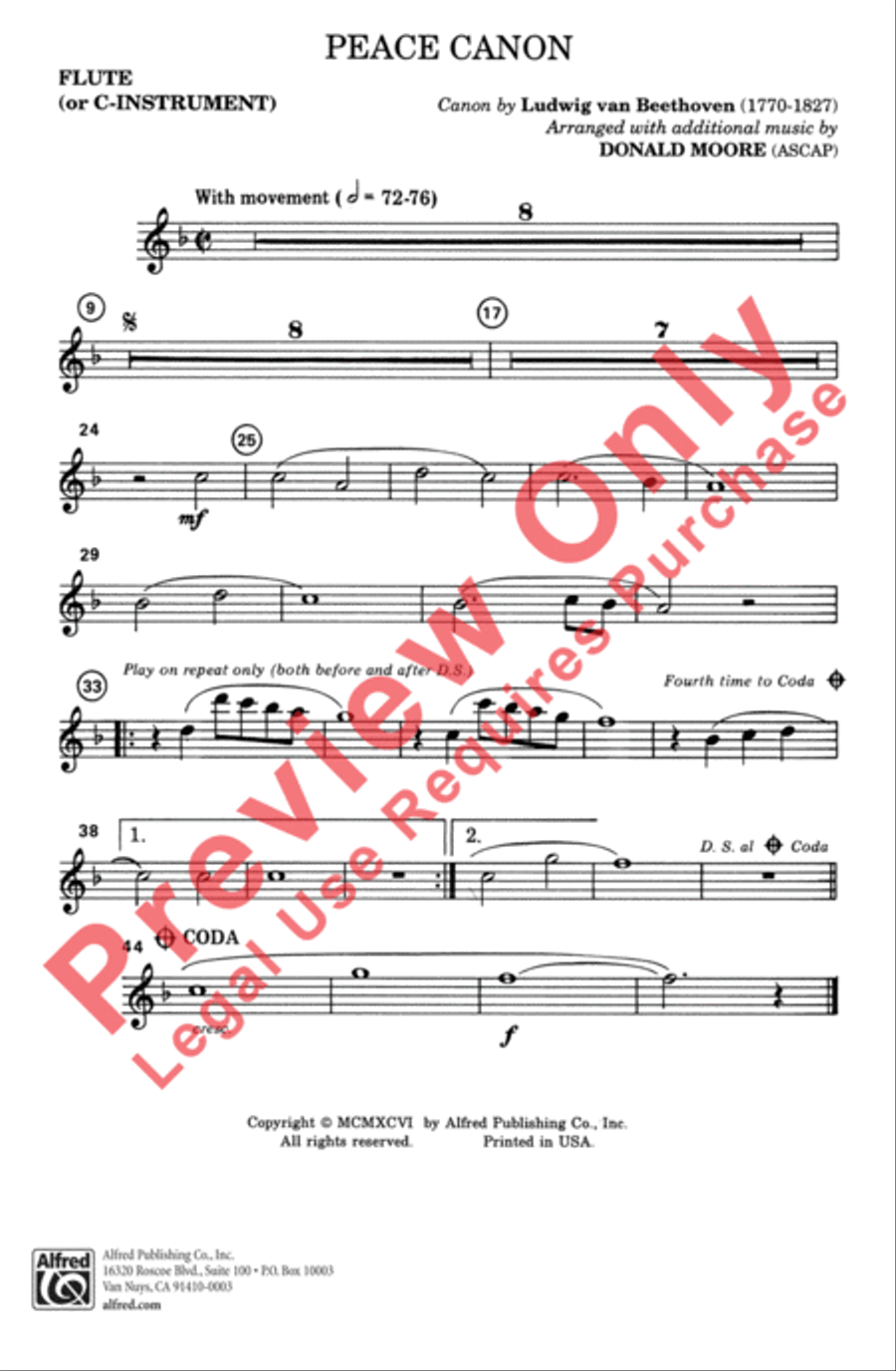 Peace Canon Peace Canon 2-Part scores gallery preview page 8