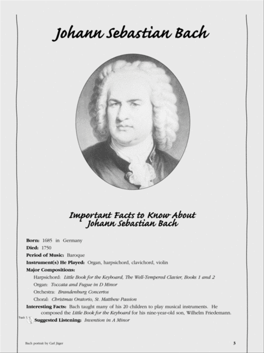 Meet the Great Composers, Book 1 Piano Solo scores gallery preview page 3