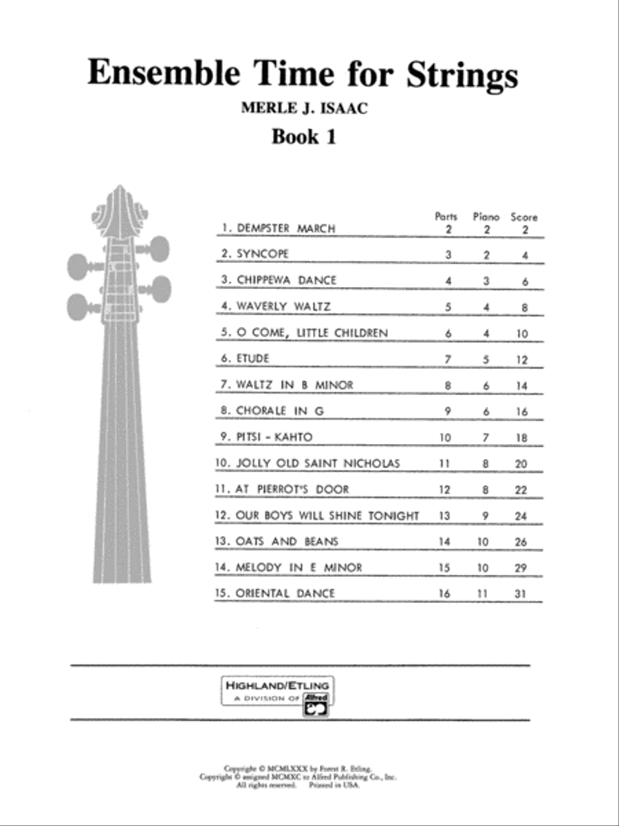 Ensemble Time for Strings Flexible/Adaptable scores gallery preview page 9