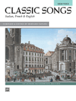 Classic Songs -- Italian, French & English mini preview