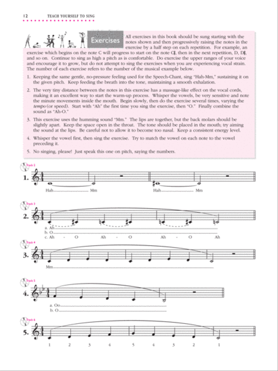 Teach Yourself To Sing - Book/CD Voice scores gallery preview page 3