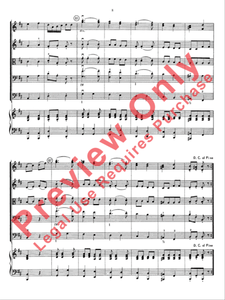 Hungarian Dance No. 4 Hungarian Dance No. 4 String Orchestra scores gallery preview page 9