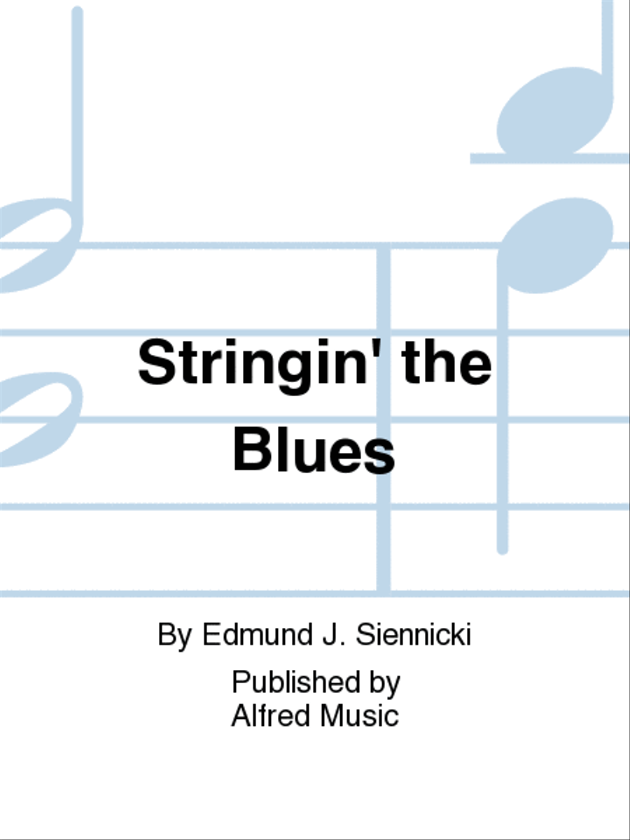 Stringin' the Blues String Orchestra scores gallery preview page 1