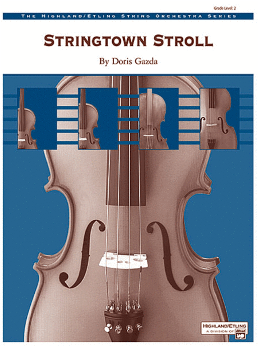 Stringtown Stroll Stringtown Stroll String Orchestra scores gallery preview page 1