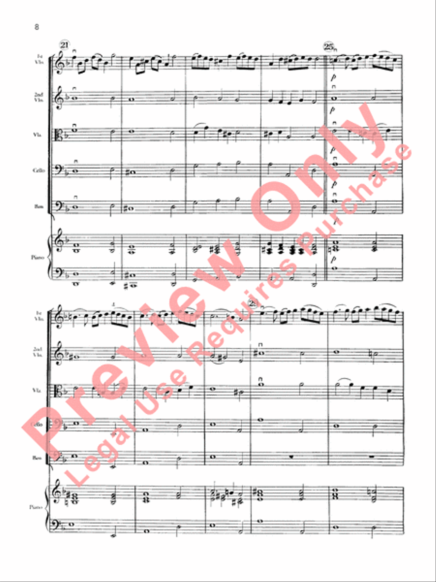 Air, Minuet and Rondo Air, Minuet and Rondo String Orchestra scores gallery preview page 11