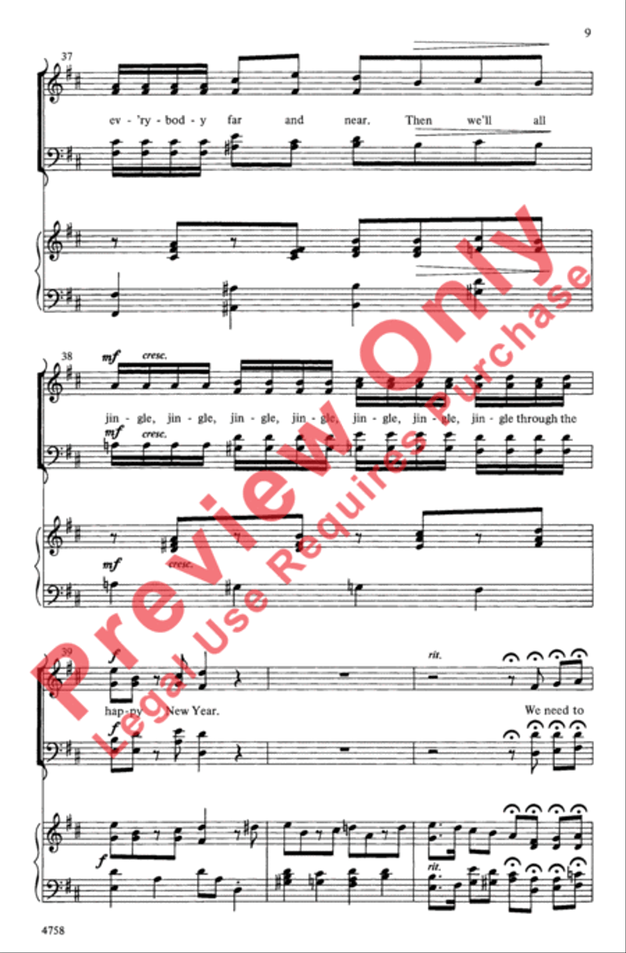 Bring a Little Jingle Bring a Little Jingle Choir scores gallery preview page 9