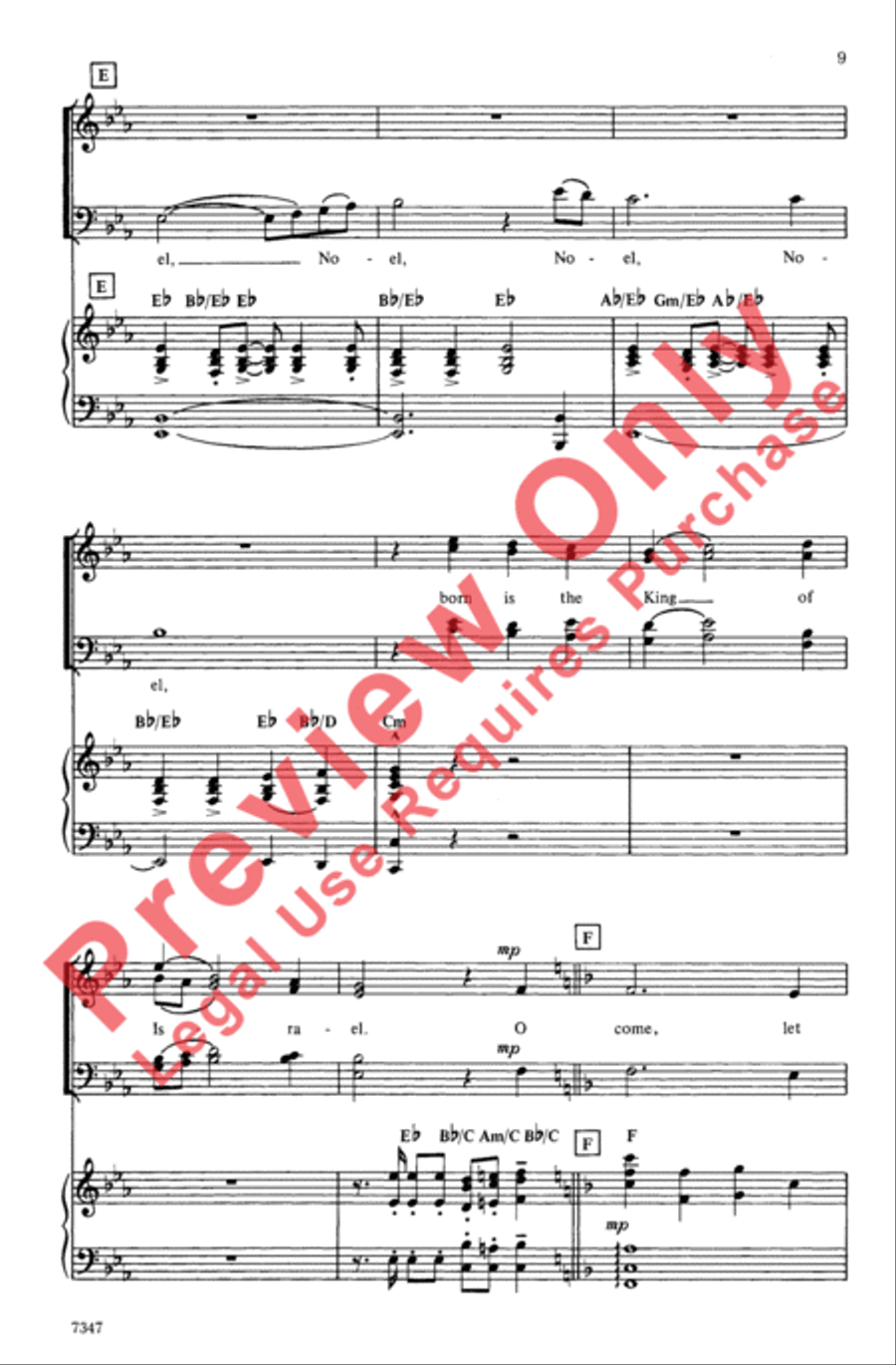 Christmas Is the Best Time of the Year Choir scores gallery preview page 9