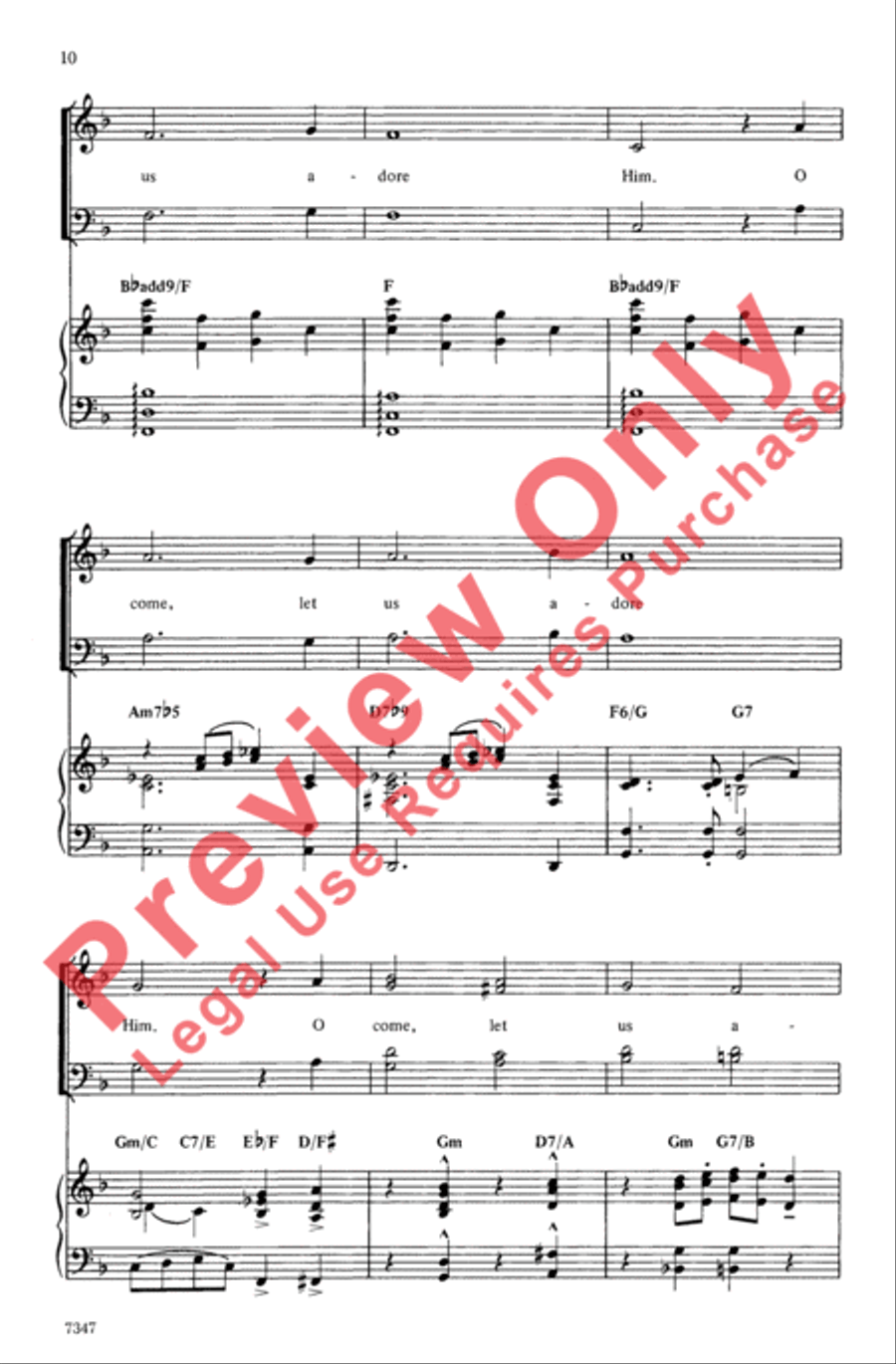 Christmas Is the Best Time of the Year Choir scores gallery preview page 10