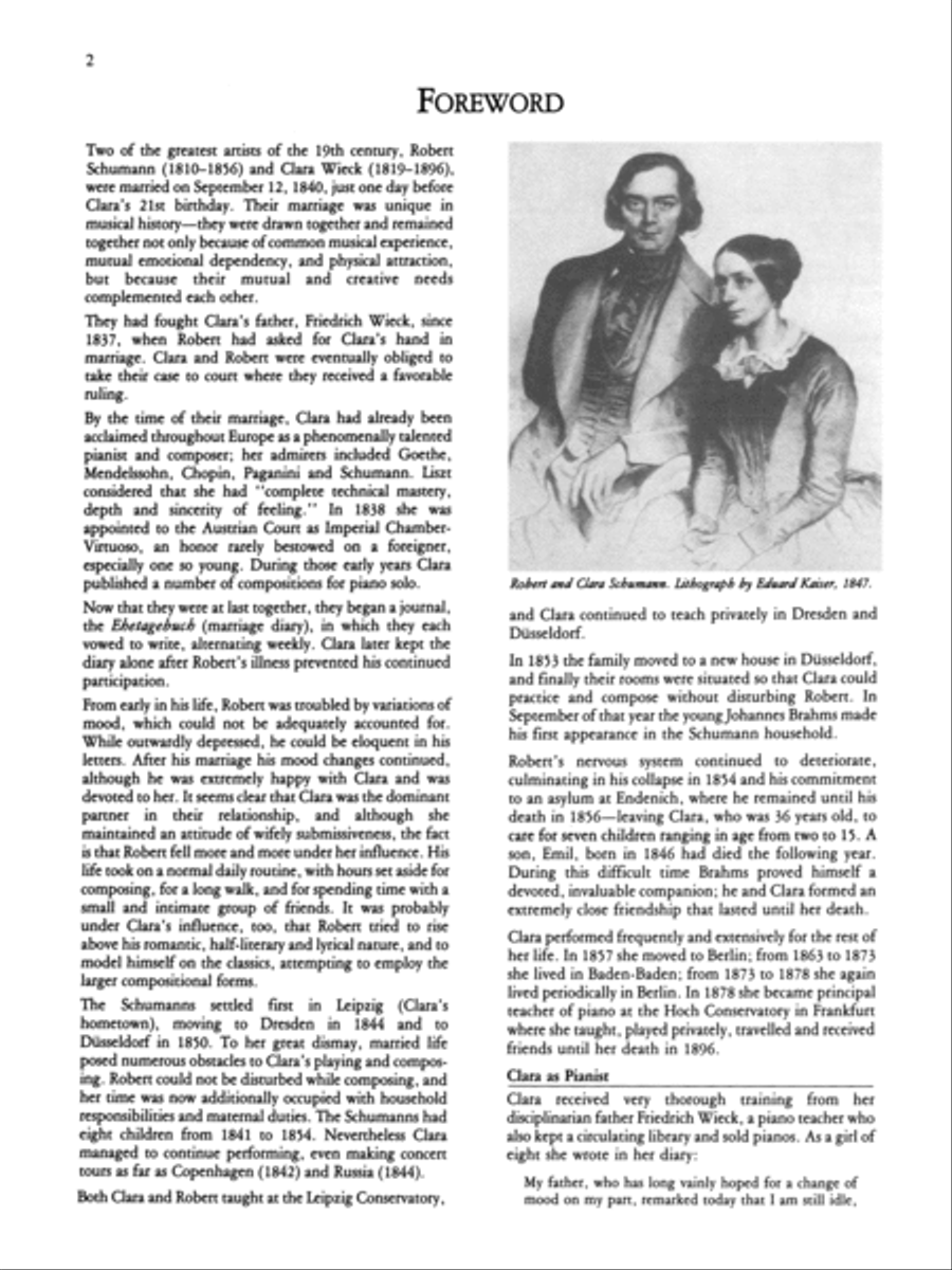 At the Piano with Robert and Clara Schumann Piano Solo scores gallery preview page 20