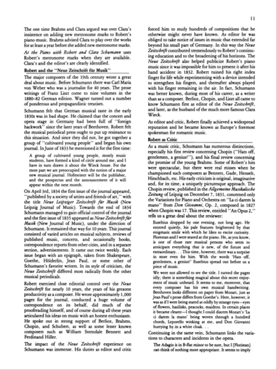 At the Piano with Robert and Clara Schumann Piano Solo scores gallery preview page 29