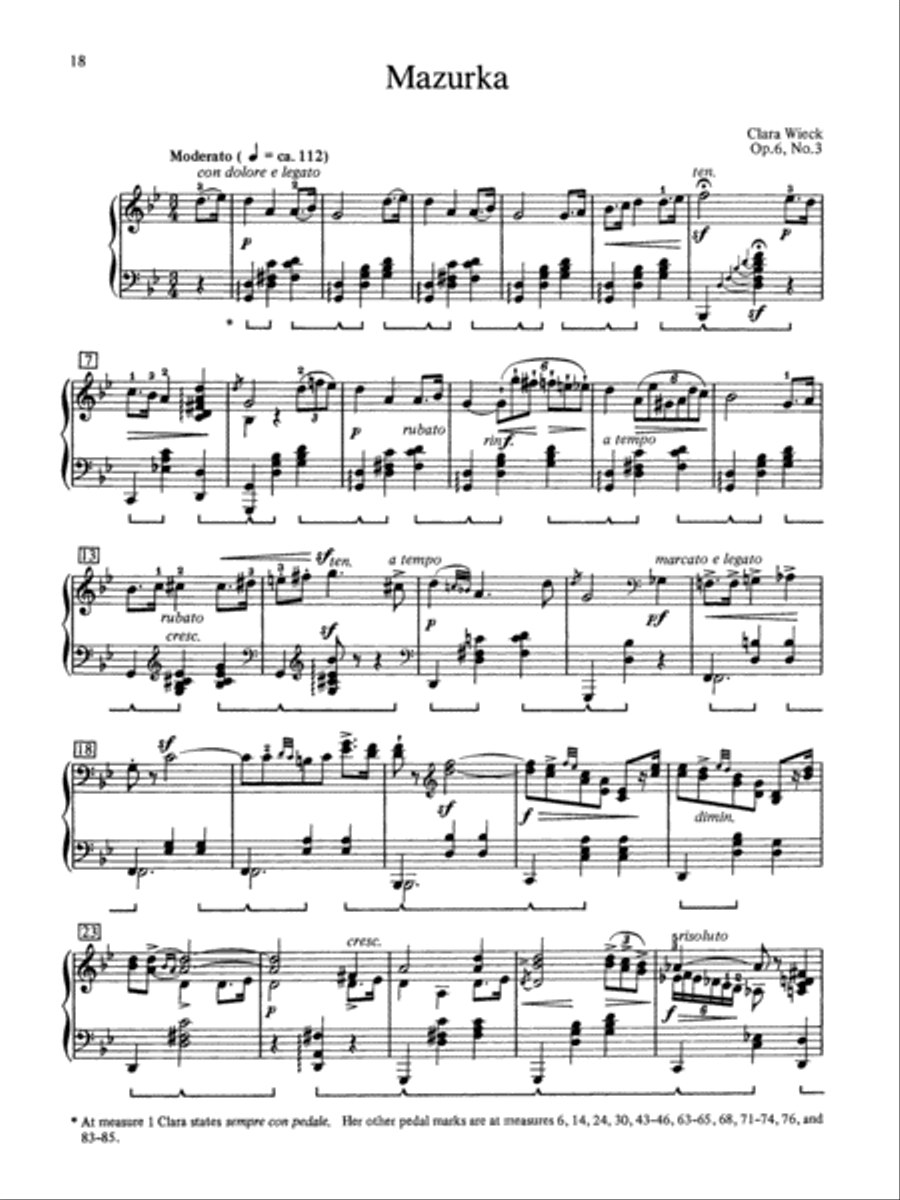At the Piano with Robert and Clara Schumann Piano Solo scores gallery preview page 35