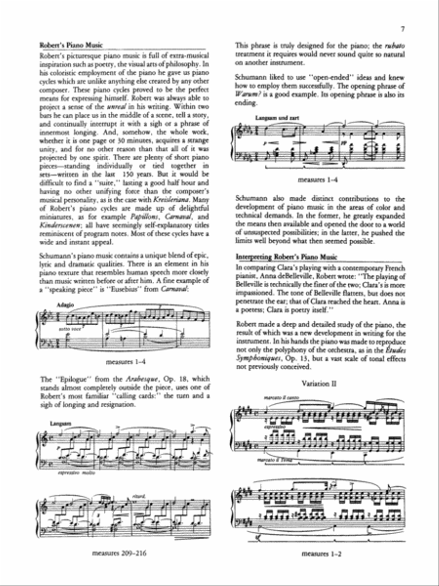 At the Piano with Robert and Clara Schumann Piano Solo scores gallery preview page 25