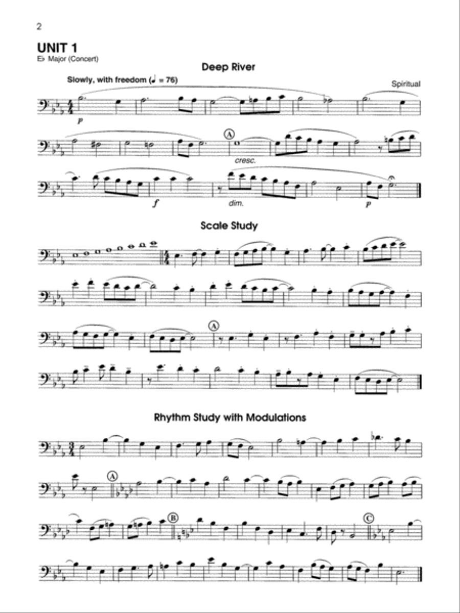 Technique Through Performance Trombone scores gallery preview page 3