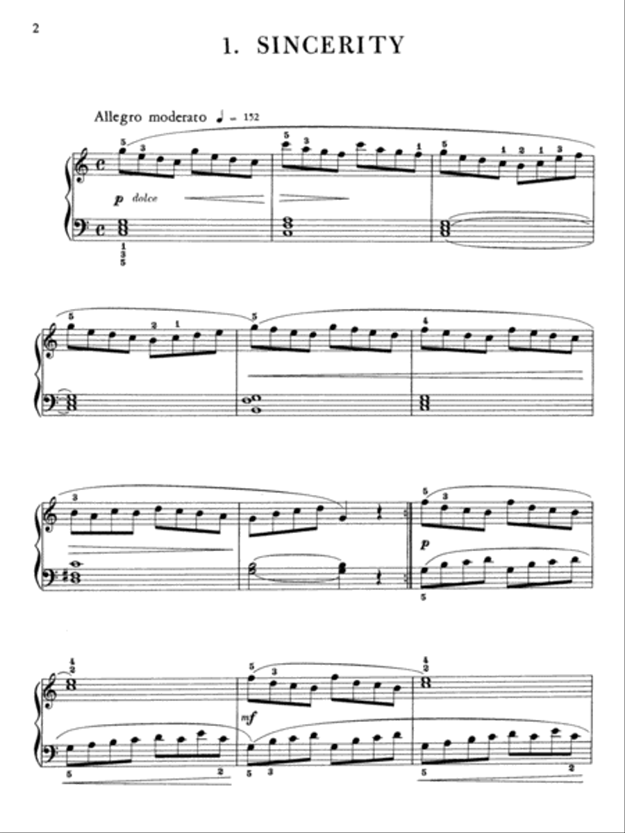 Burgmüller -- 25 Progressive Pieces, Op. 100 Piano Solo scores gallery preview page 3