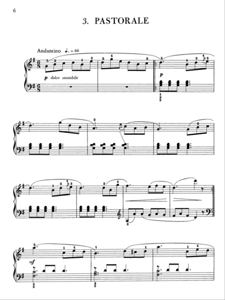 Burgmüller -- 25 Progressive Pieces, Op. 100 Piano Solo scores gallery preview page 5