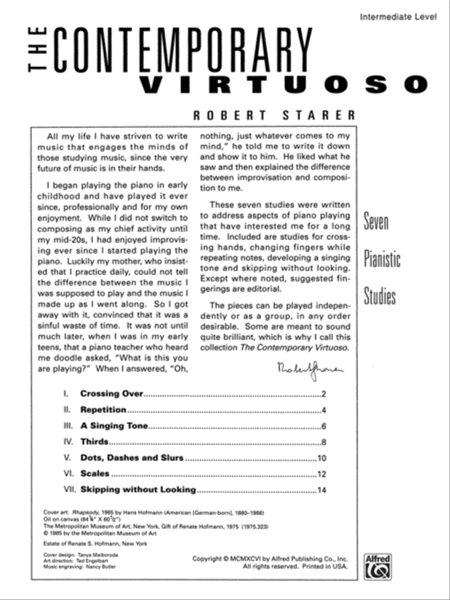 The Contemporary Virtuoso Piano Solo scores gallery preview page 2