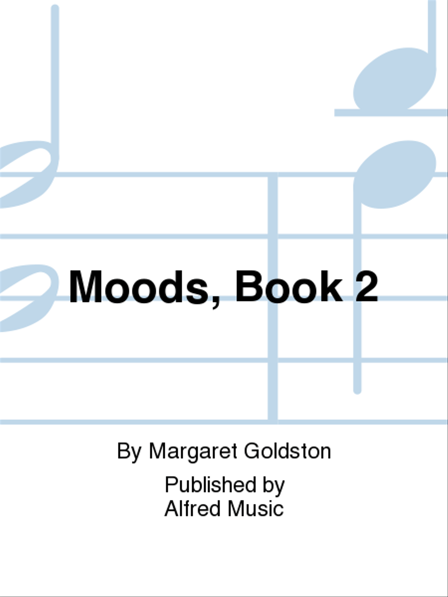 Moods, Book 2 Piano Solo scores gallery preview page 1