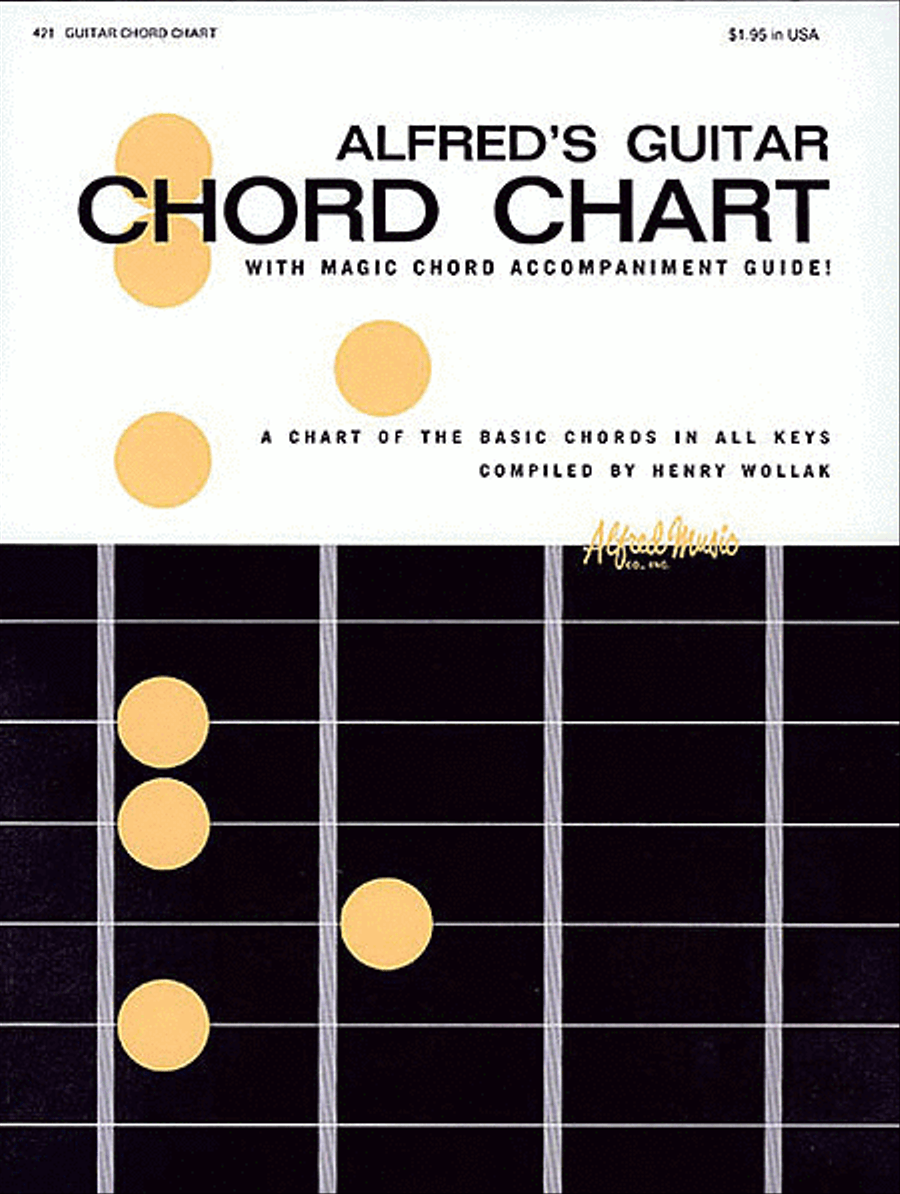 Alfred's Guitar Chord Chart Guitar scores gallery preview page 1