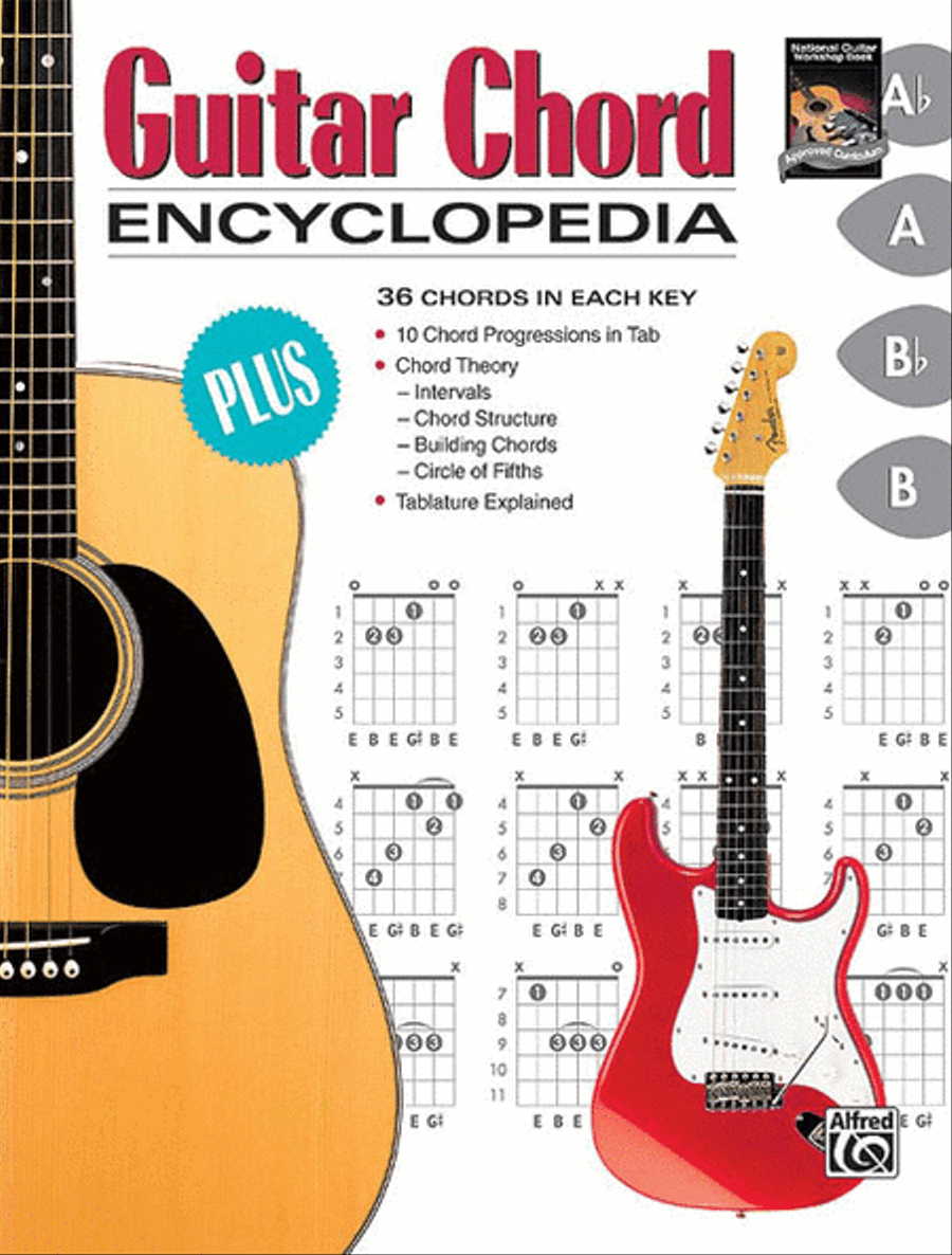 Guitar Chord Encyclopedia Guitar scores gallery preview page 1