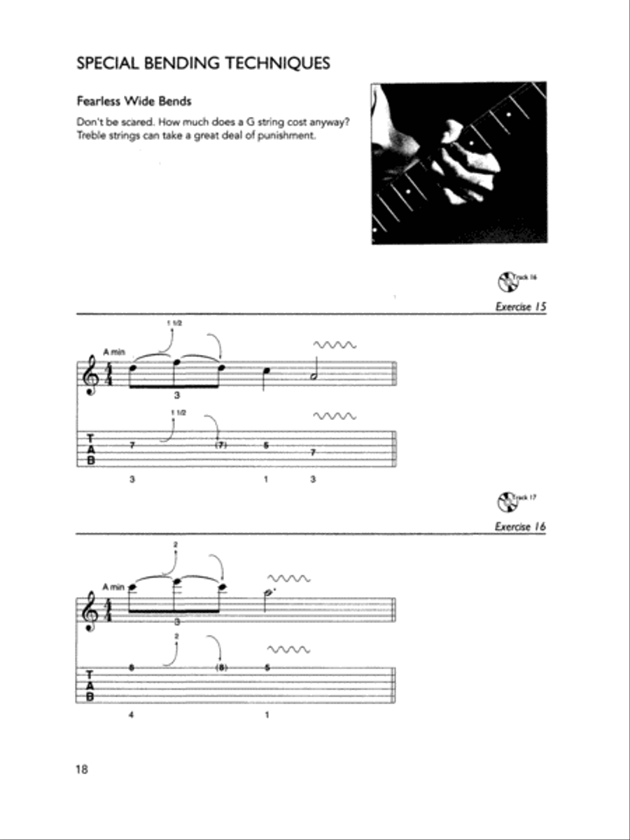Basix Blues Guitar Techniques Electric Guitar scores gallery preview page 5