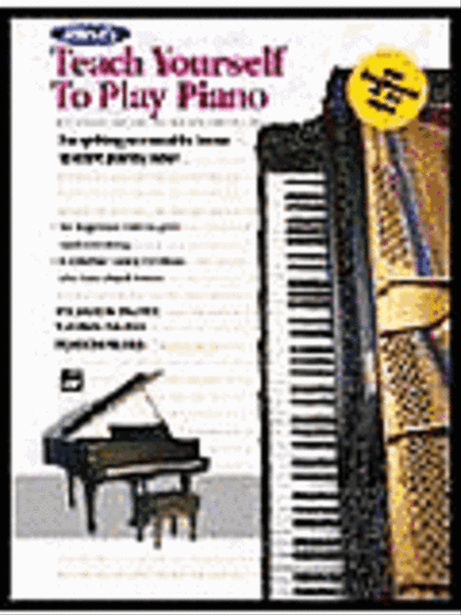 Alfred's Teach Yourself to Play Piano Piano Method scores gallery preview page 1