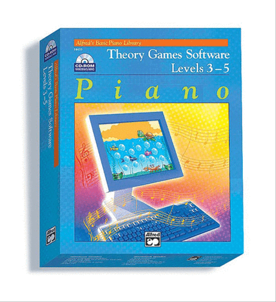 Theory Games for Windows (version 1.5) - Levels 3, 4, 5 Piano Method scores gallery preview page 1