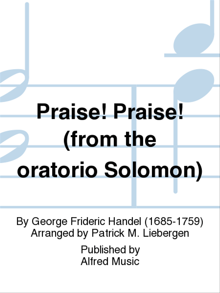 Praise! Praise! 3-Part scores gallery preview page 1