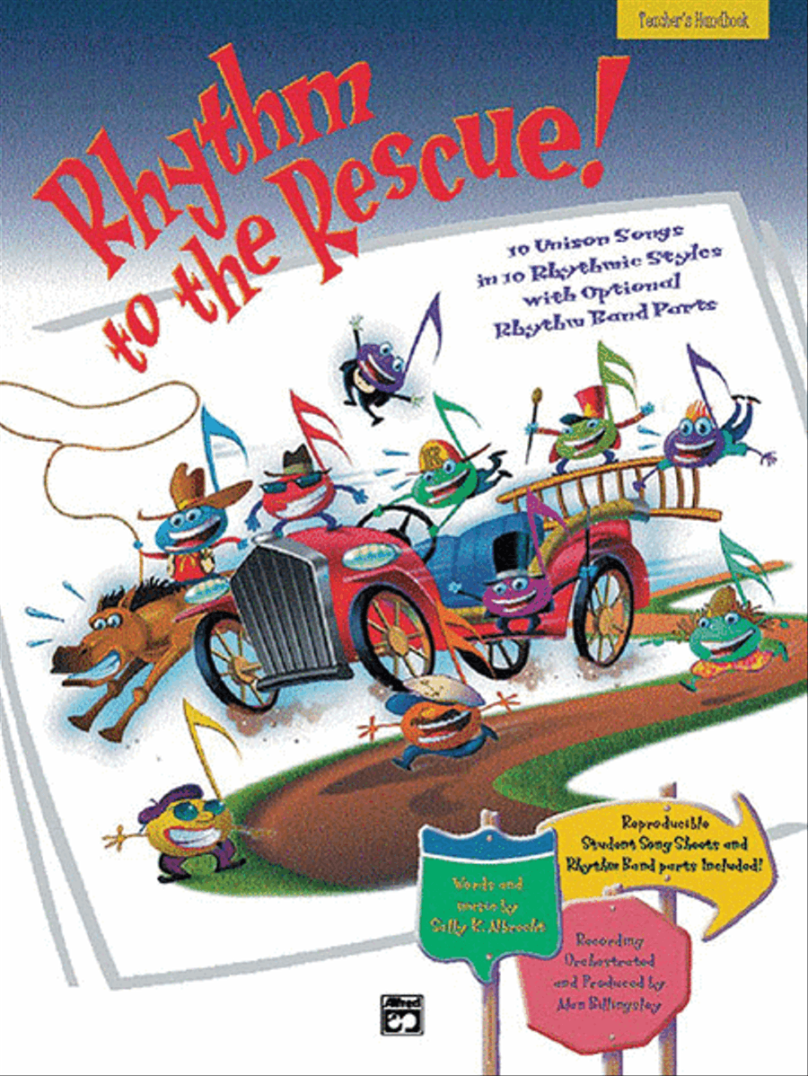 Rhythm to the Rescue! Unison Choir scores gallery preview page 1