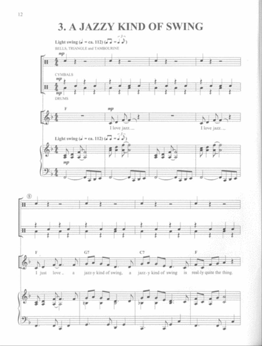 Rhythm to the Rescue! Unison Choir scores gallery preview page 3