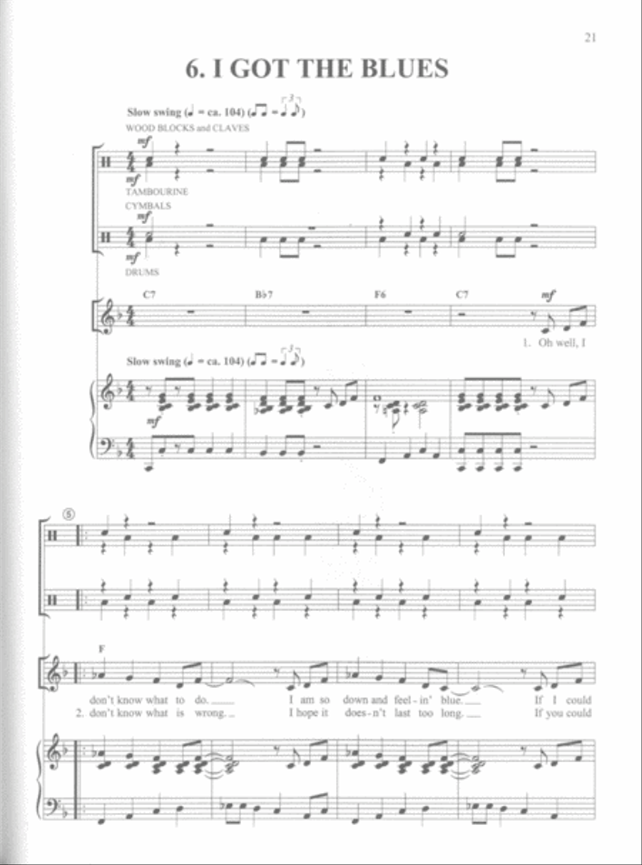 Rhythm to the Rescue! Unison Choir scores gallery preview page 4