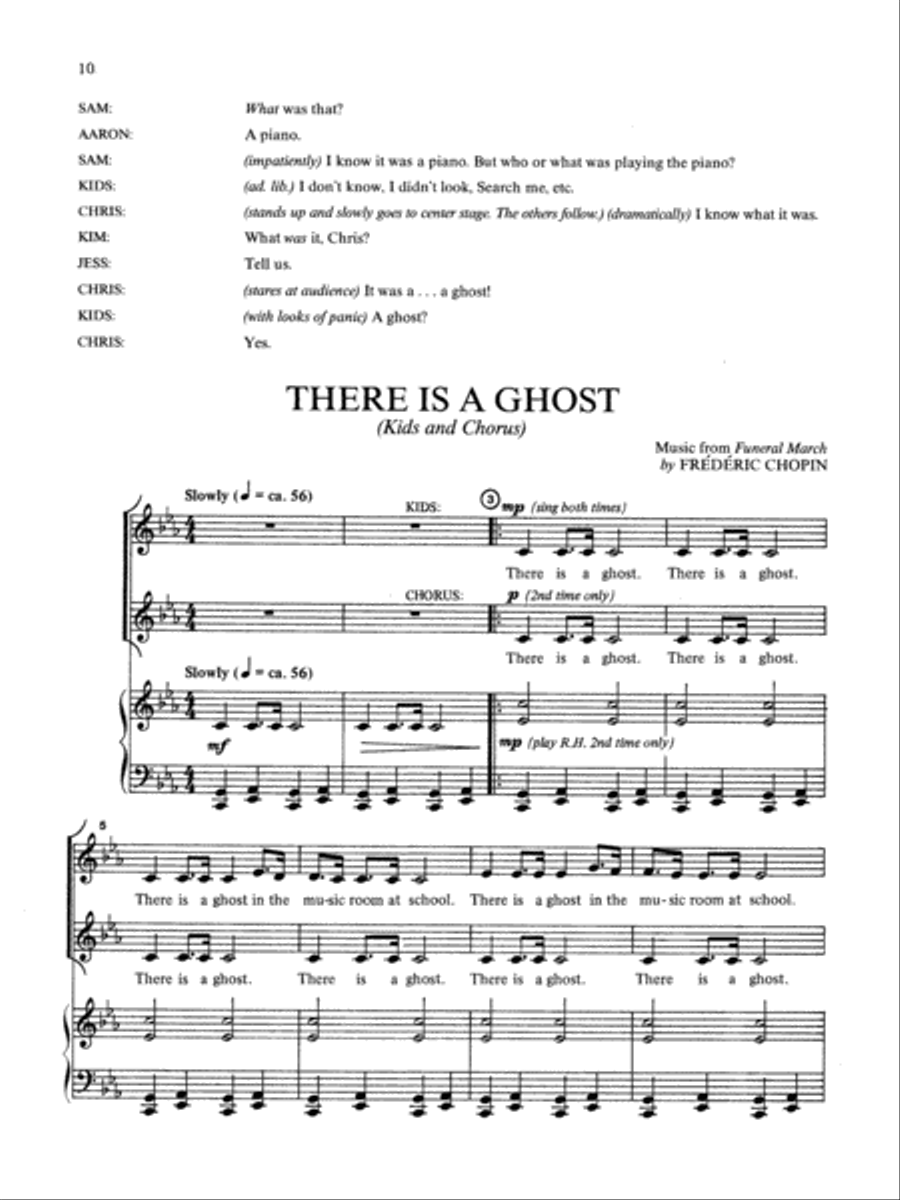 Phantom of the Music Room - Director's Score
