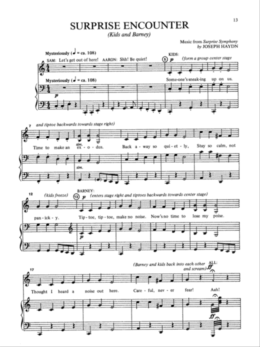 Phantom of the Music Room - Director's Score