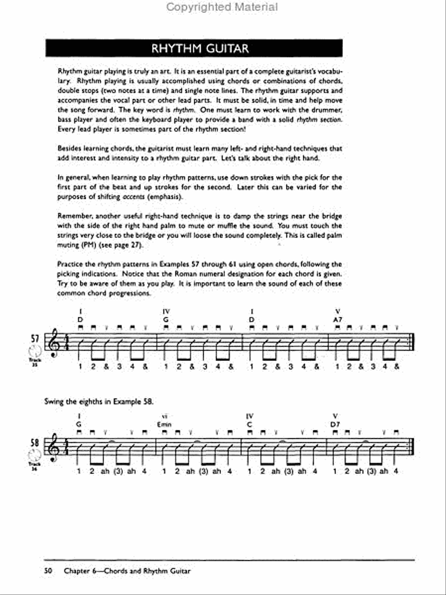 Beginning Rock Guitar (Book & Audio CD) Electric Guitar scores gallery preview page 4