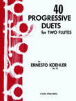 40 Progressive Duets For Two Flutes