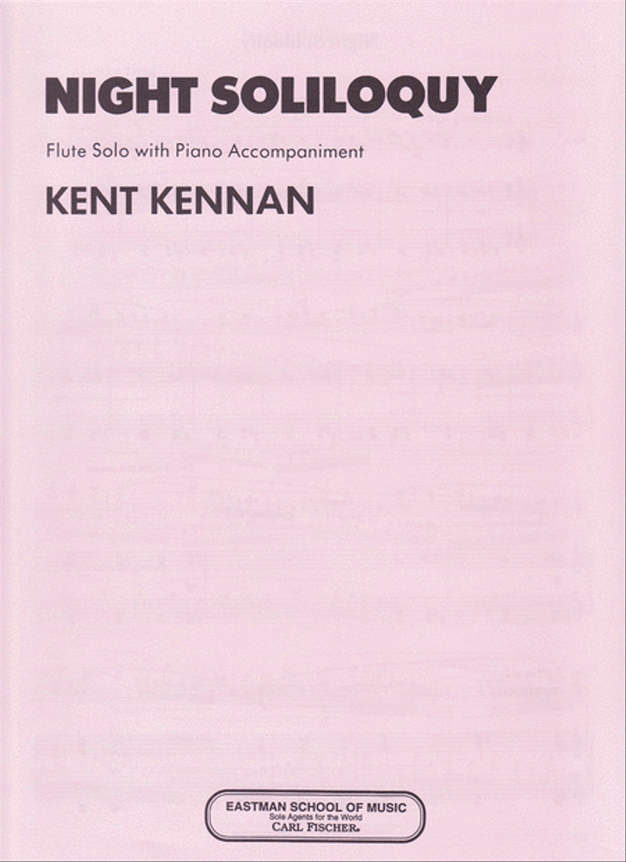 Night Soliloquy Night Soliloquy Flute Solo scores gallery preview page 1