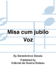 Misa cum jubilo Voz