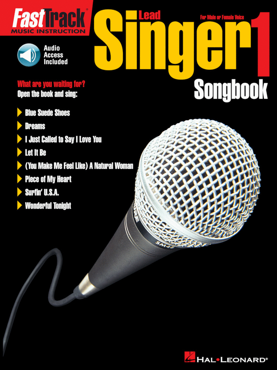 FastTrack Lead Singer Songbook 1 – Level 1 by Various Voice - Sheet Music