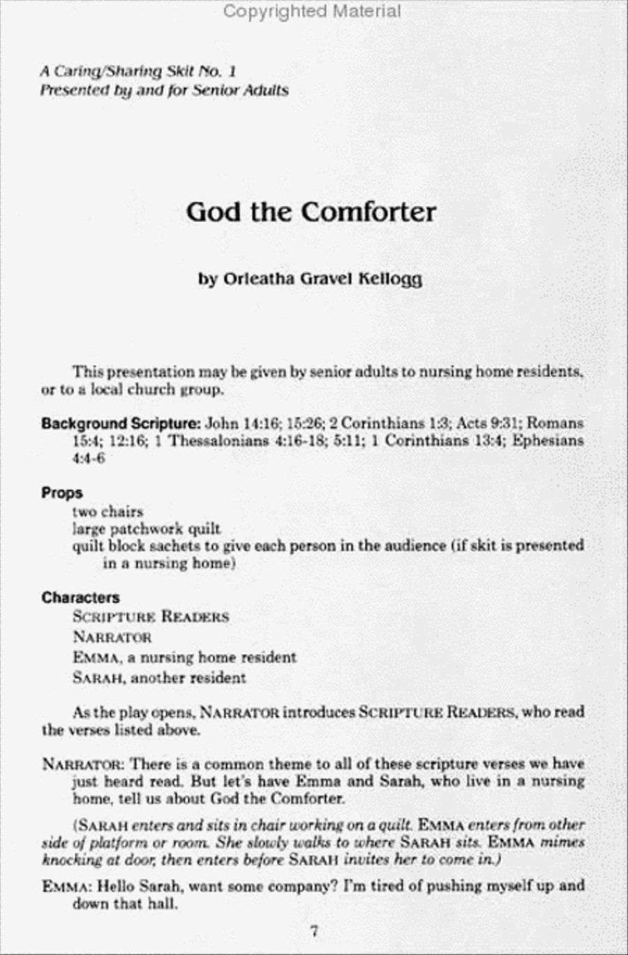 Senior Adult Program Builder #1 Collection / Songbook scores gallery preview page 2