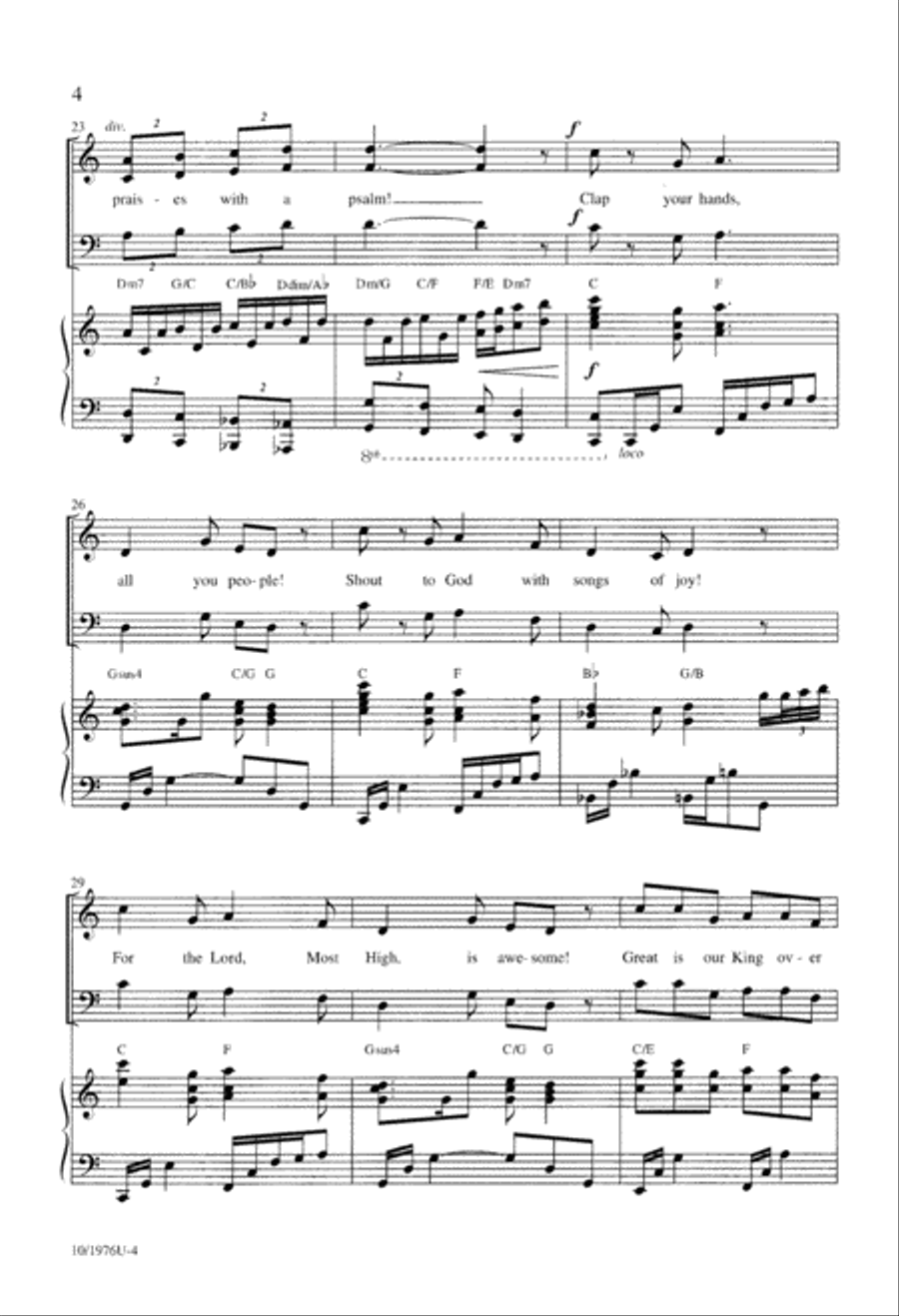 Clap Your Hands Clap Your Hands 2-Part scores gallery preview page 5