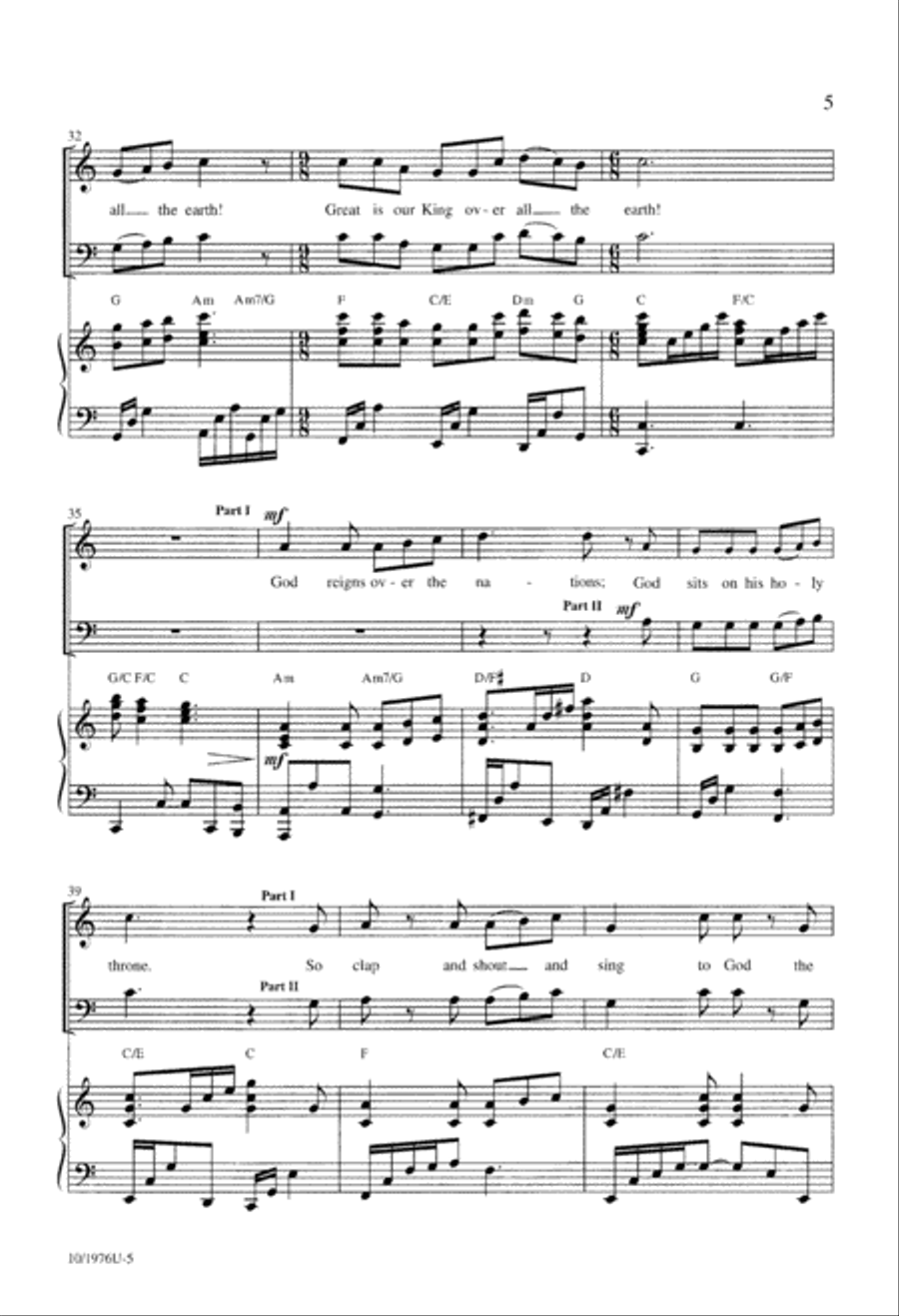 Clap Your Hands Clap Your Hands 2-Part scores gallery preview page 6