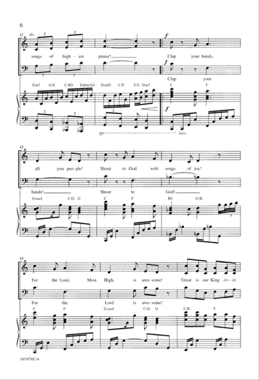 Clap Your Hands Clap Your Hands 2-Part scores gallery preview page 7