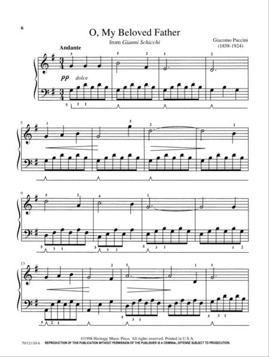 Mastering Melodies: Early Twentieth Century Piano Solo scores gallery preview page 6