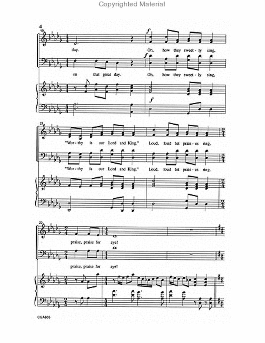 In that Happy Land 4-Part scores gallery preview page 4